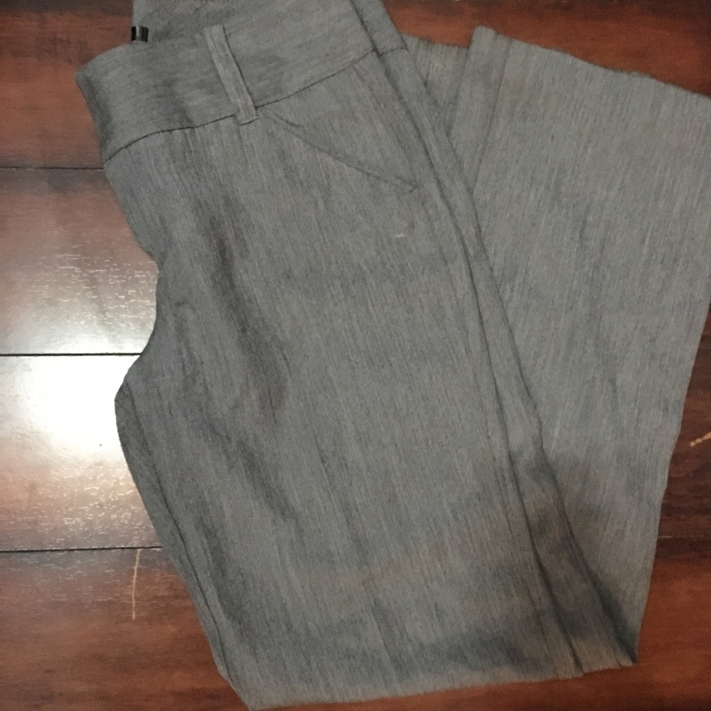 Gray dress pants